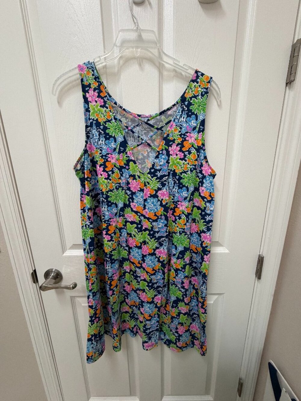 Lilly Pulitzer x Disney Mickey and Minnie Sleeveless Dress Size XL